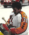 Chico signing autographs at the '84 Allstar game